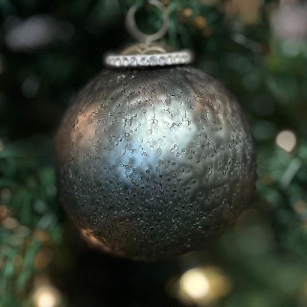 Hovedbilde Tozzia grå, julekule 4