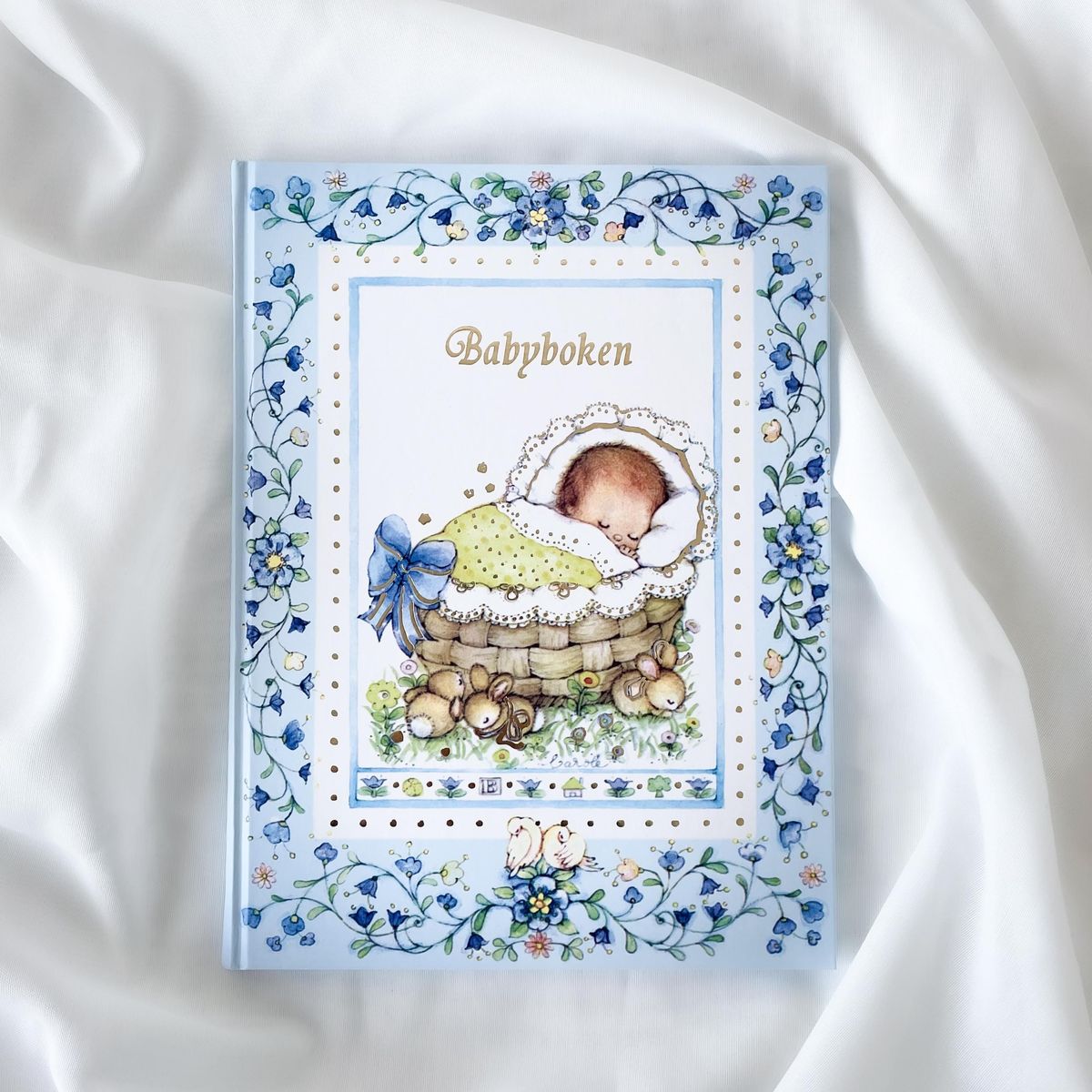 Babyboken, blå