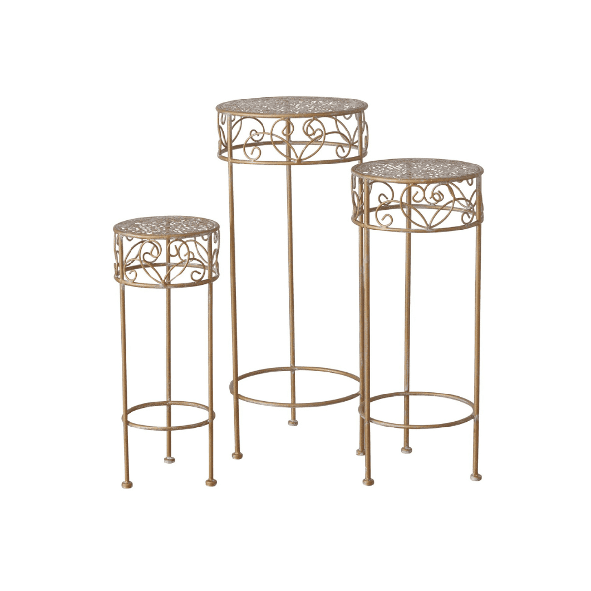 Brianna sidebord, sett 3 stk